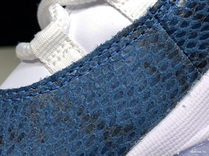 Low Jordan 'Blue 11 Snakeskin' CD6846-102 Air 0507